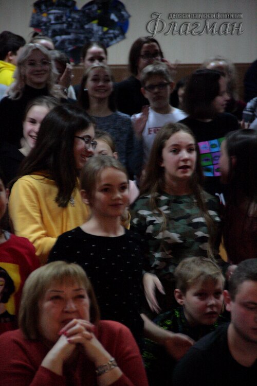 Делегация отряда на осенних каникулах в ДОЛ Буревестник